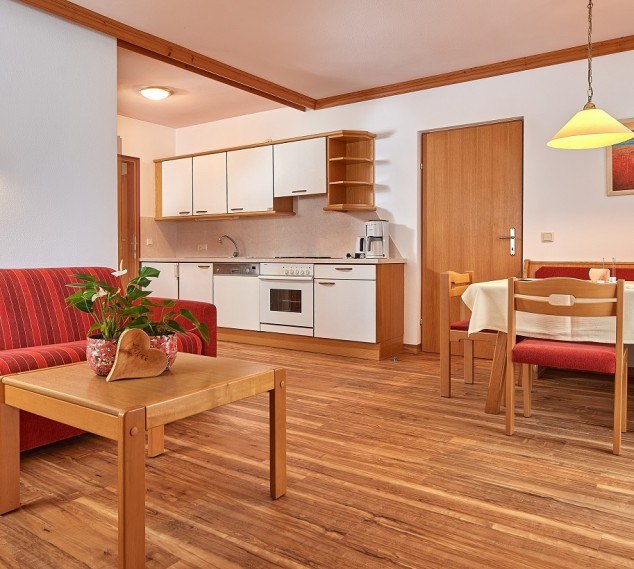 Wohnraum Beispiel im Appartement