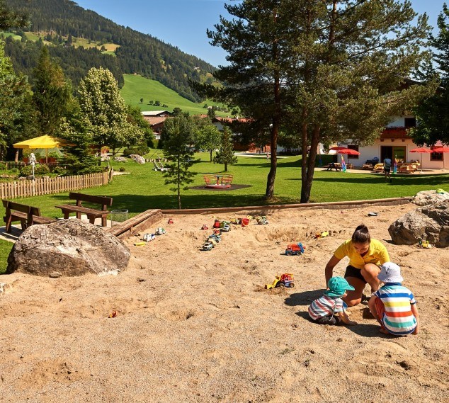 Sandburgen bauen