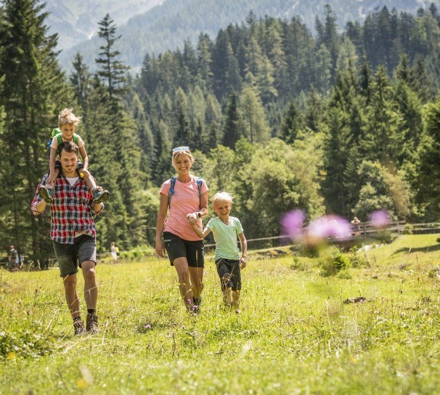 Familienwanderung