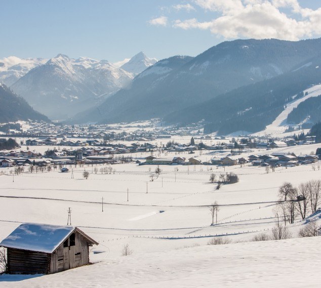 Blick über Flachau