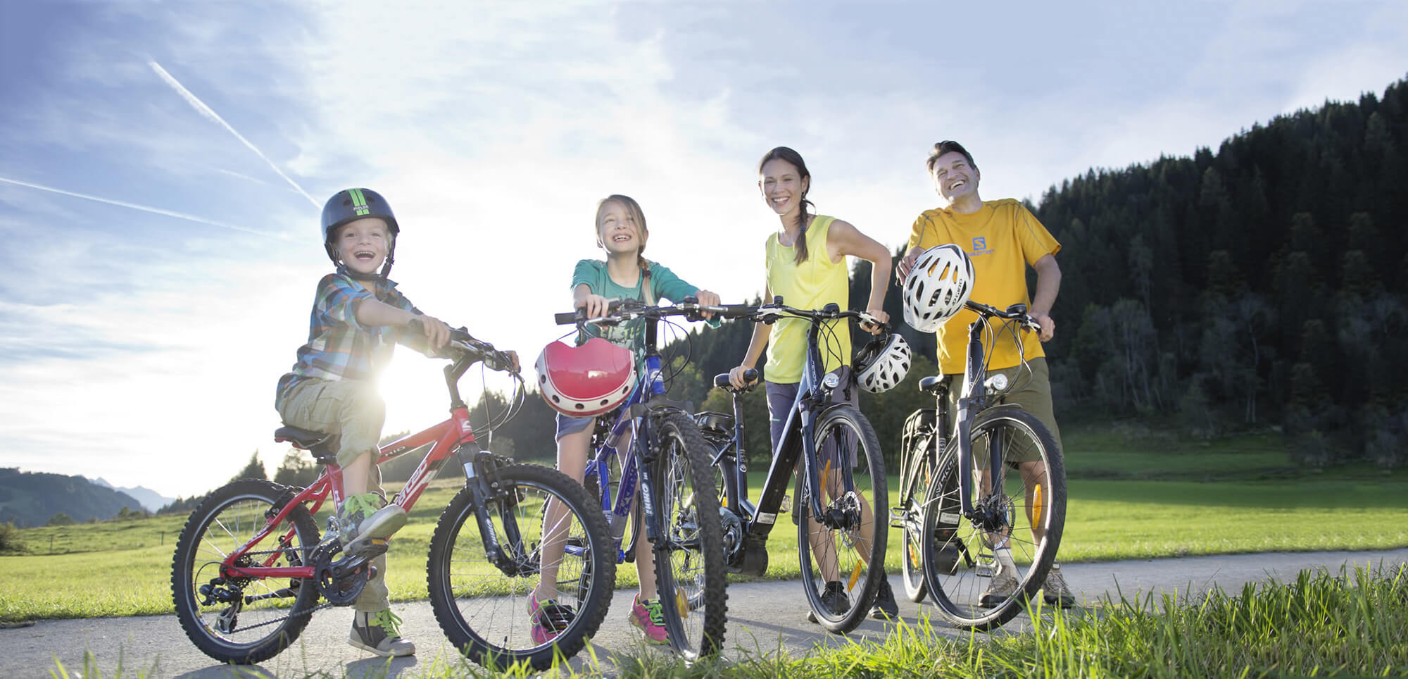 Familienfreundliche Rad– & Mountainbike–Touren © Flachau Tourismus