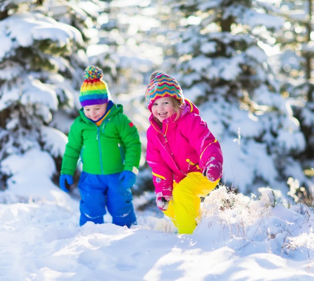 Ein Spaß für die ganze Familie - Spaziergänge im Winter
