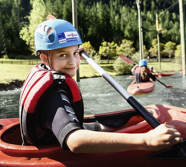 Kinder Canyoning © Flachau Tourismus