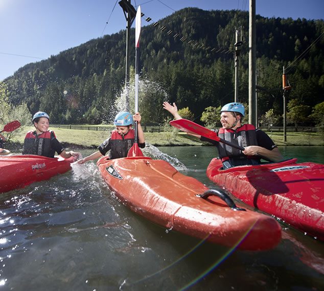 Canyoning mit der Familie © Flachau Tourismus
