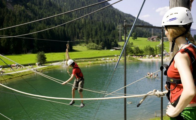 Hochseilgarten © Flachau Tourismus