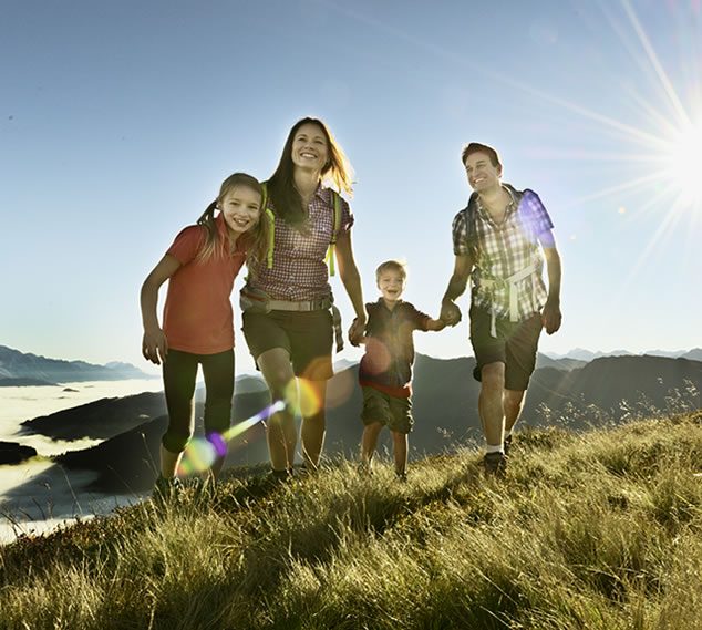 Wanderurlaub im Salzburger Land mit der Familie © Flachau Tourismus