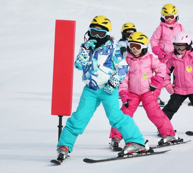Spaß in der Skischule beim Kinderskikurs in Flachau-Reitdorf