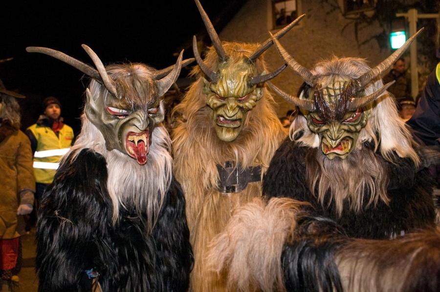 Krampustreiben im Salzburgerland