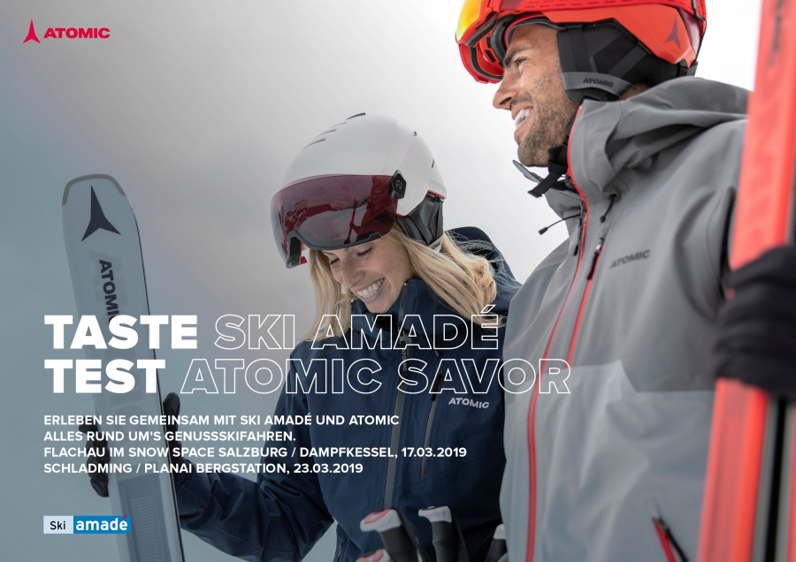 GENUSS PUR MIT TOLLEM GEWINNSPIEL: TASTE SKI AMADÉ & TEST ATOMIC SAVOR!